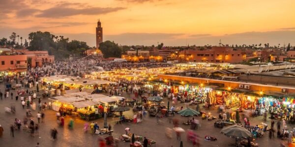 Marrakech Koutubia during Morocco Desert Trip with Marrakech Journeys