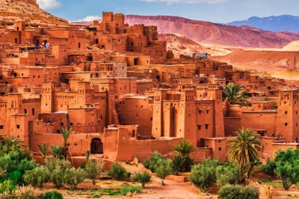 Ait Ben Haddou Kasbah during Morocco Desert Tours with Marrakech Journeys